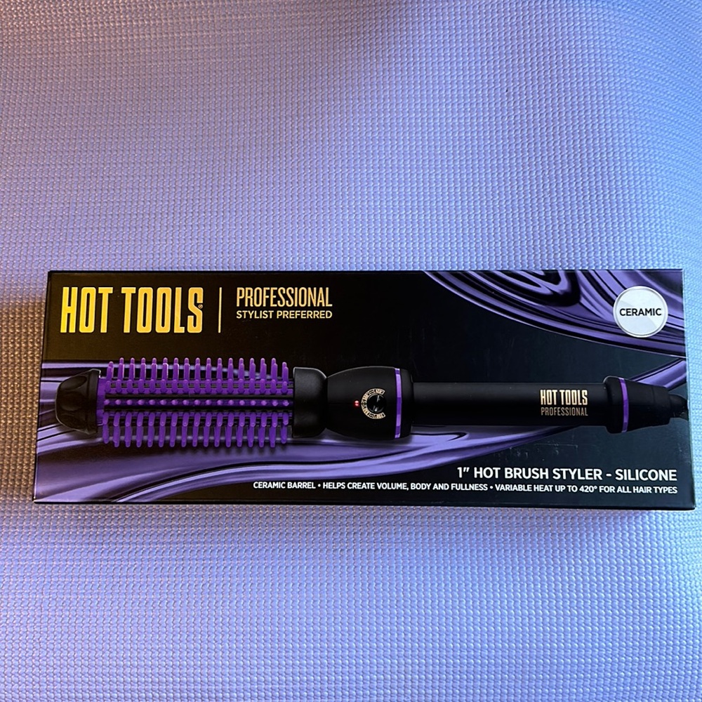 Hot Tools 1146 1" silicone hot brush